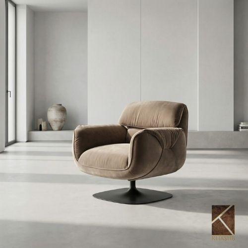 Cloud Swivel Accent Chair