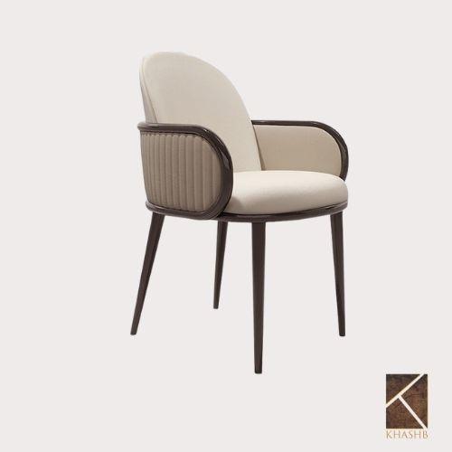 Fluted Barrel Shell Armchair