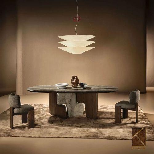 Sculptural Puzzle Block Table
