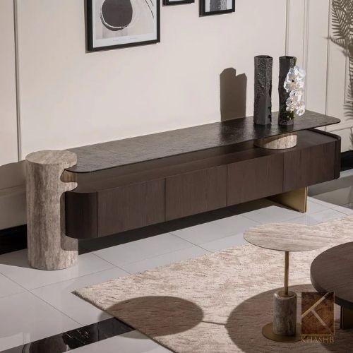 Travertine Monolith Floating