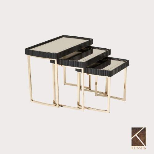 Fluted Palazzo Fluted Mirror Trio
