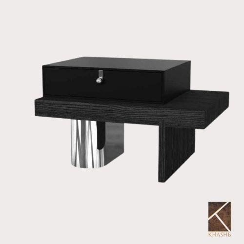 Noir Edge Floating Bedside Unit