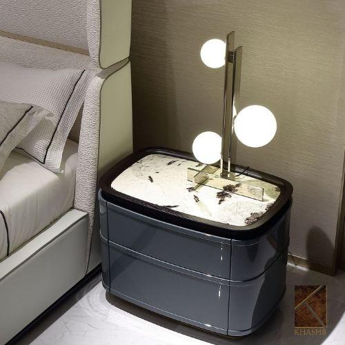 Onyx Horizon Bedside Table