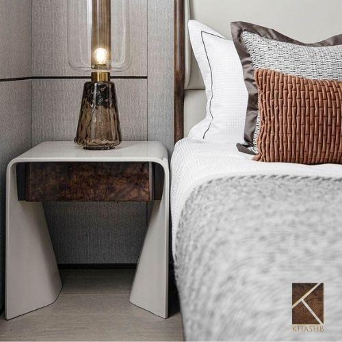 Twisted Groove Night Stand