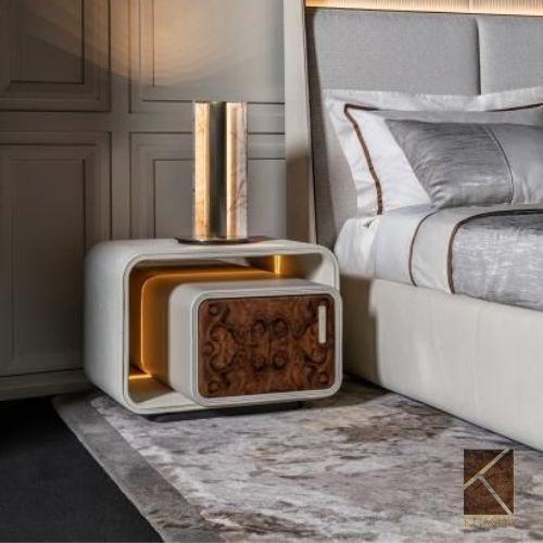 Sculptural U-Base Table