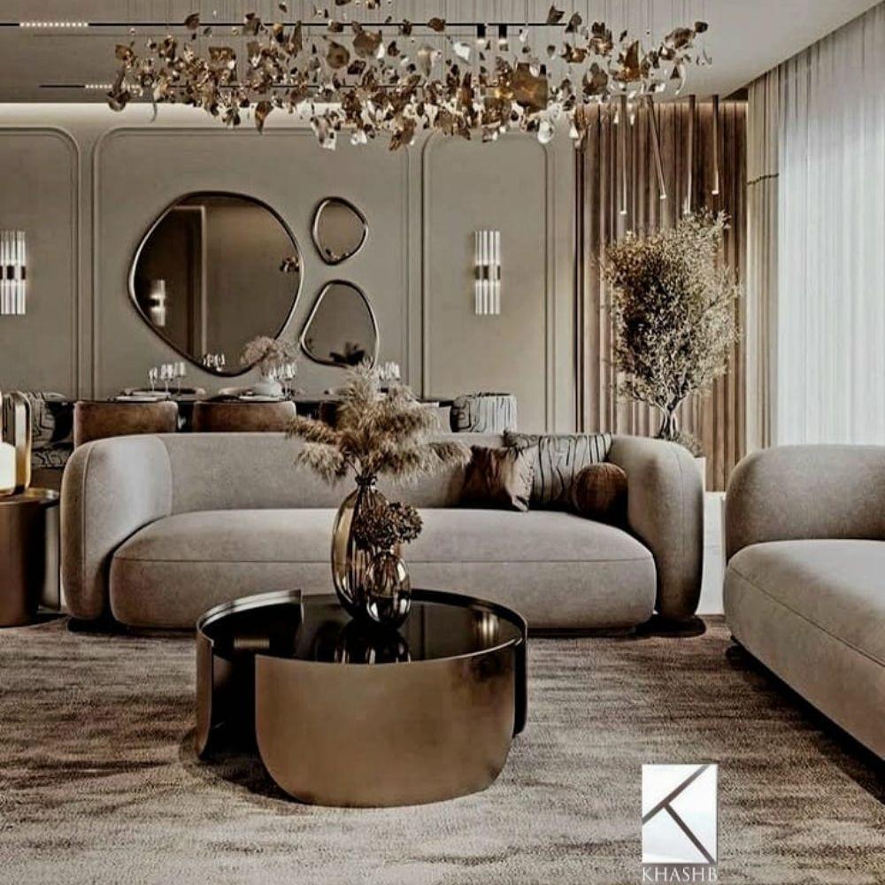 Khashb Aura Rounded Lounge Sofa