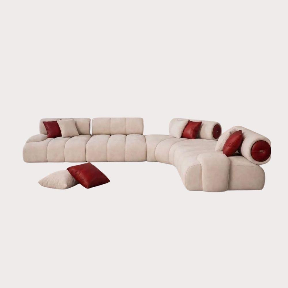 Camaleonda-Style Tufted Wave Modular