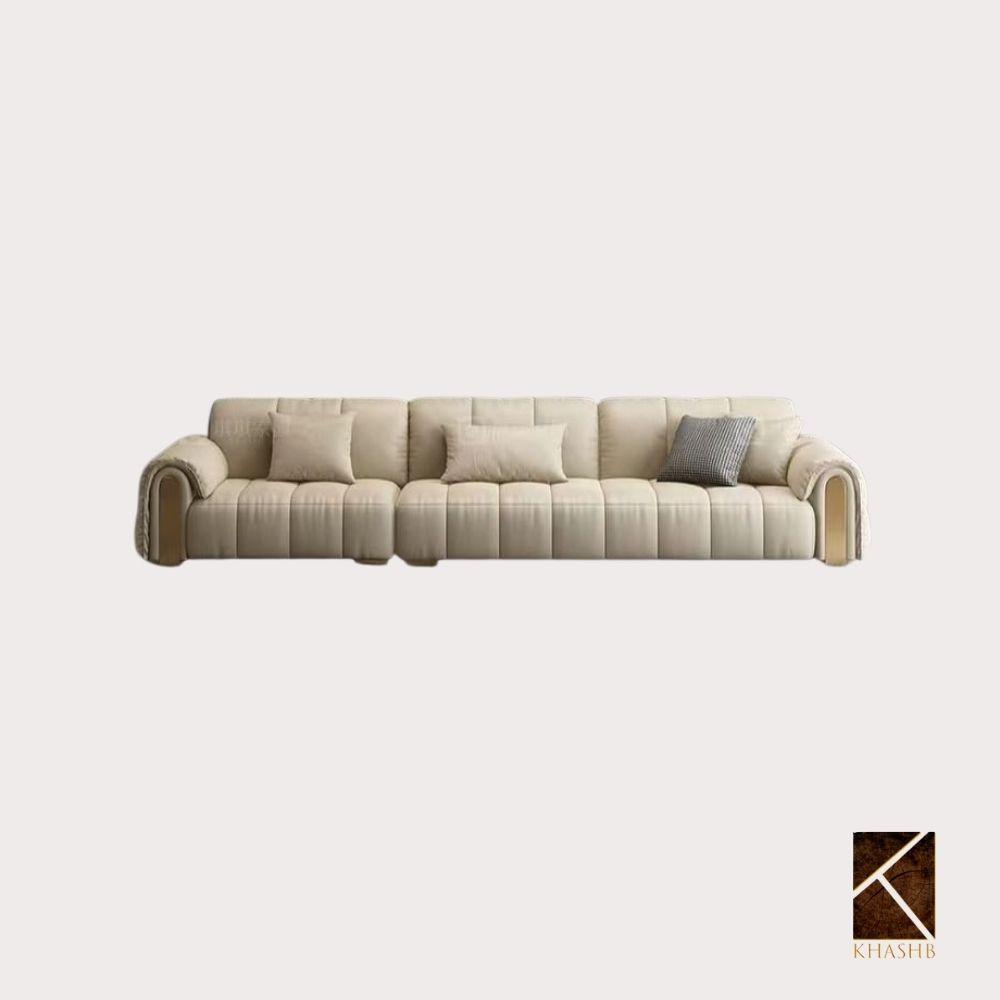 Sienna Vertically Fluted Lounge Sofa
