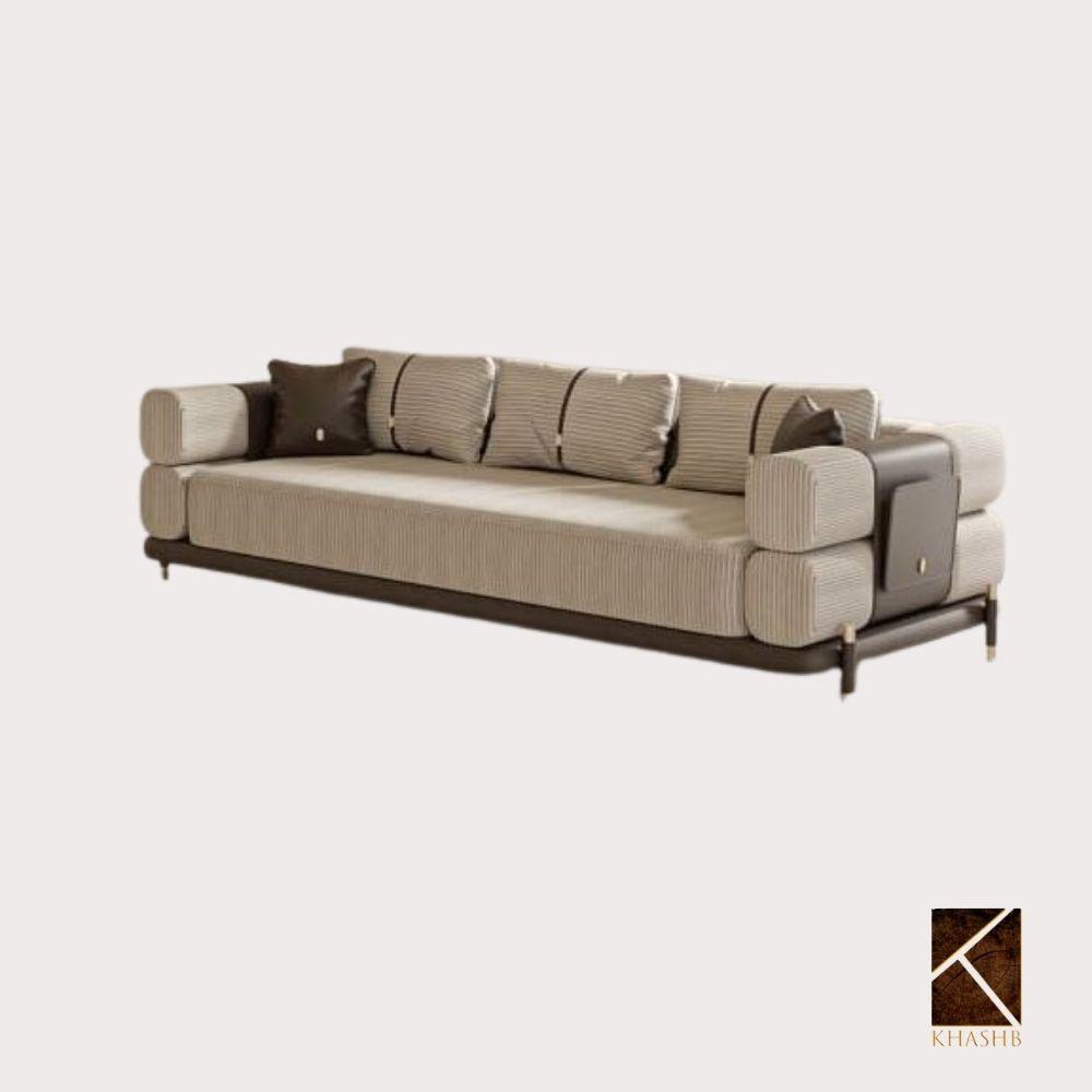 Stria Tiered Roll-Arm Sofa