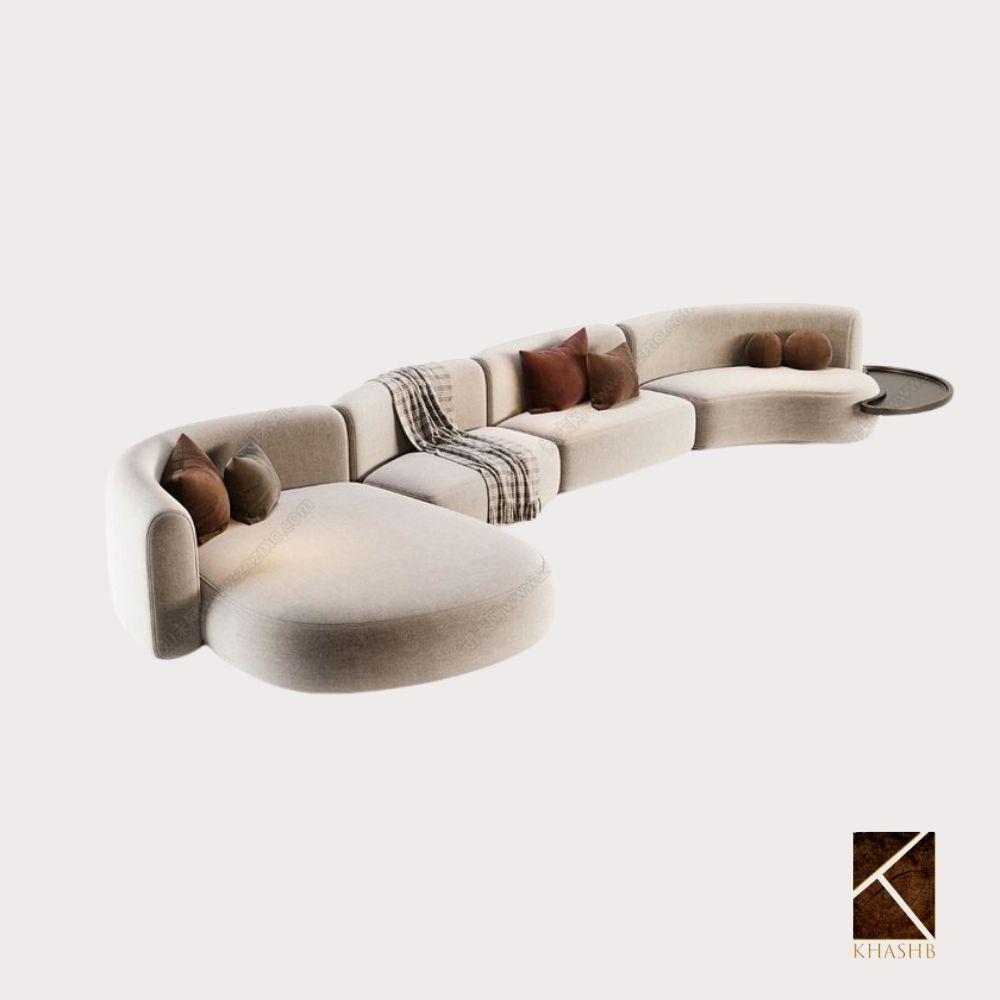 Aura Elliptical Modular Chaise Landscape