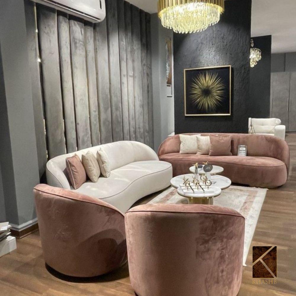 Aura Organic Curved Sofa Suite