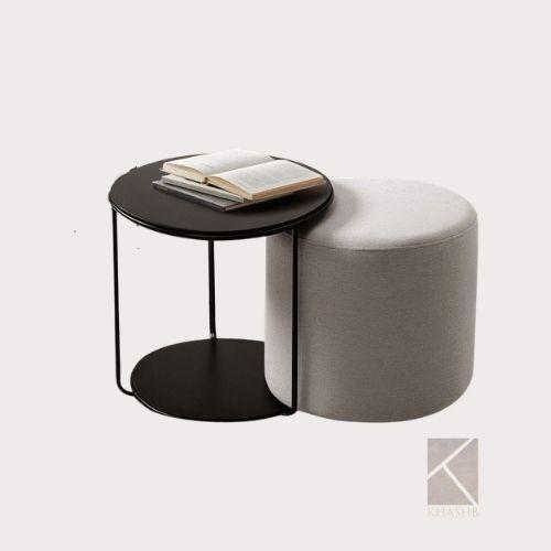 Pouffy with Table