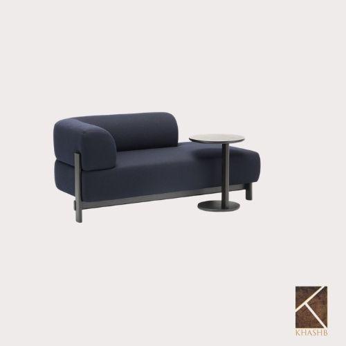 Arcadia Pleated Chevron Storage Bench
