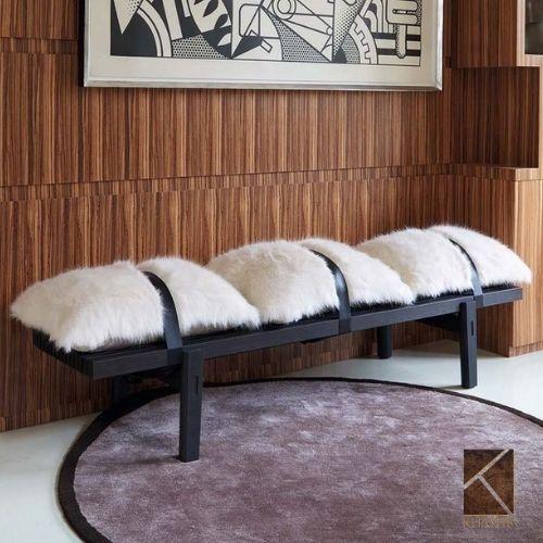 Aura Floating Cantilever Felt Bench