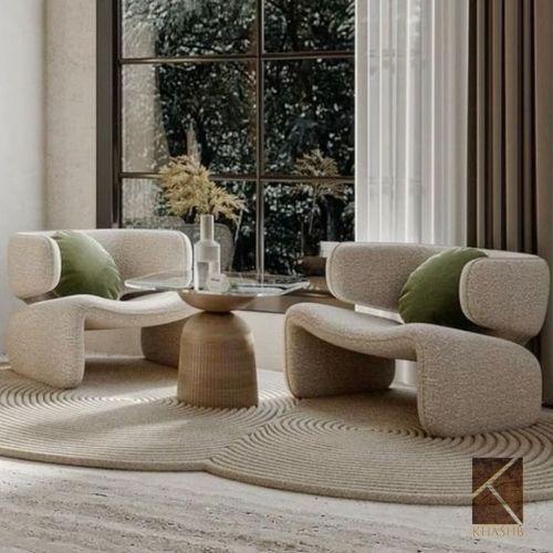 Linear Gold Frame Chair