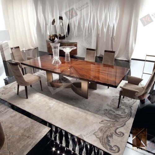 Solaria Radial Sunburst Dining Table